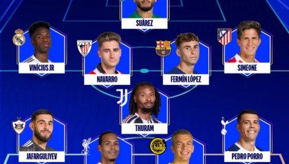 世界杯官方入口-欧冠周最佳阵容：维尼修斯、费尔明、范戴克、K·图拉姆入选